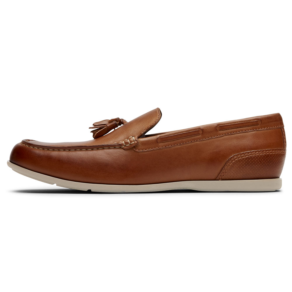 Rockport Mens Malcom Tassel - Loafers Brown - HBL387506